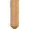 Ekena Millwork Funston Arts and Crafts Smooth Bracket w/ Offset Brace, Western Red Cedar, 7 1/2"W x 26"D x 26"H BKT0806X26X26FST03SWR - alternate 4